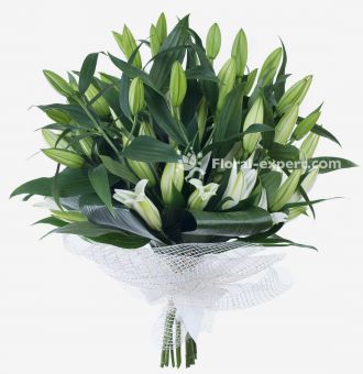 Bouquet of 12 Lilies